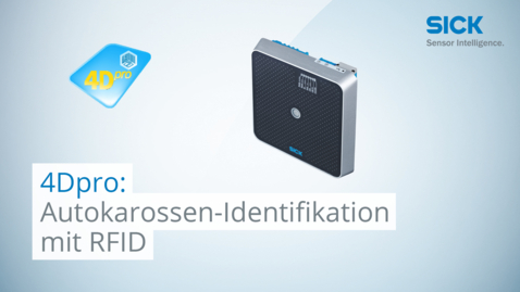 Vorschaubild für 4Dpro: Autokarossen-Identifikation mit RFID