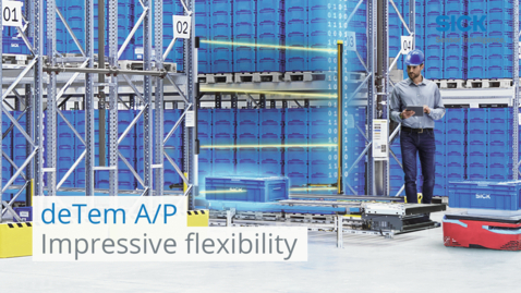 Vorschaubild für deTem A/P: Impressive flexibility for access protection and muting applications