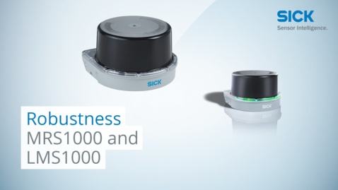 Vorschaubild für MRS1000 and LMS1000 Robustness