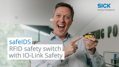 Vorschaubild für Introducing safeIDS: Cutting-edge RFID safety switch with IO-Link Safety interface!