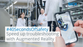 Vorschaubild für #40SecondsOfSafety: How data visualization speeds up troubleshooting with Augmented Reality