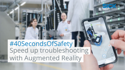 Vorschaubild für #40SecondsOfSafety: How data visualization speeds up troubleshooting with Augmented Reality
