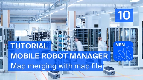 Vorschaubild für Tutorial Mobile Robot Manager:   Map merging with map file