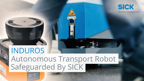 Vorschaubild für Efficient and Safe with SICK Sensor Technology: Autonomous Transport Robot INDUROS by Innok Robotics