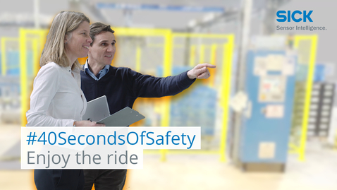 Vorschaubild für #40SecondsOfSafety: Join the ride for more safety and productivity!