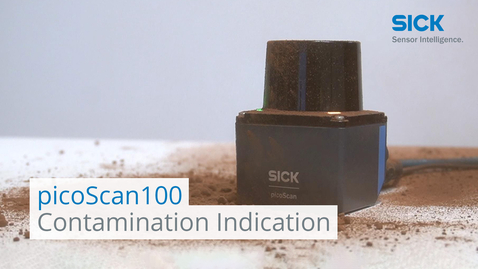 Vorschaubild für Maximize sensor availability with picoScan100 contamination indication