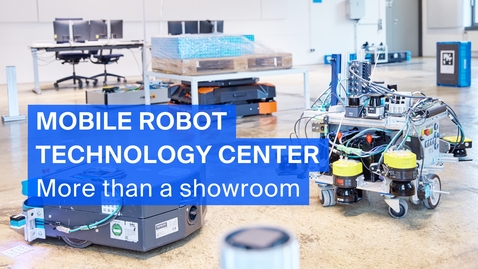 Vorschaubild für Mobile Robot Technology Center (MRTC) - experience Mobile Robot Solutions from SICK