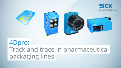 Vorschaubild für 4Dpro: Track and trace in pharmaceutical packaging lines