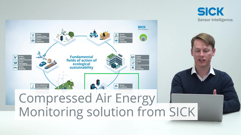Vorschaubild für Compressed Air Energy Monitoring solution from SICK