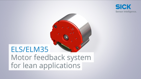 Vorschaubild für ELS/ELM35 - Motor feedback system for lean applications