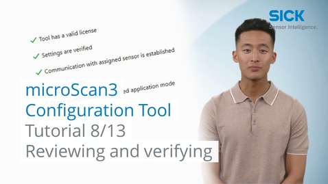 Vorschaubild für Tutorial Config Tool ABB (8/13): Review and verify settings for your application