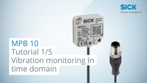 Vorschaubild für Tutorial MPB10 Condition Monitoring (Part 1/5): Vibration Monitoring in time domain