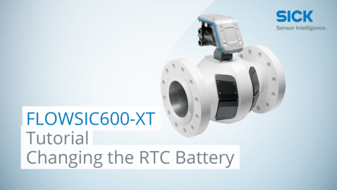 Vorschaubild für Tutorial: Change the RTC Battery of the FLOWSIC600-XT gas meter