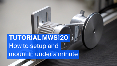 Vorschaubild für Tutorial MWS120 - How to setup and mount in under a minute