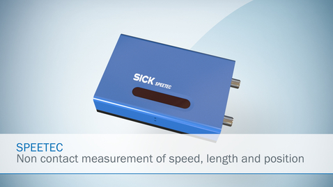 Vorschaubild für ZH Laser surface motion sensor SPEETEC: Captures motion. Without contact.