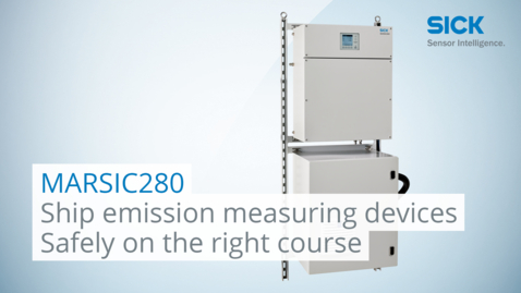 Vorschaubild für MARSIC280 from SICK: Safely on the right course