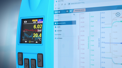 Vorschaubild für FTMg from SICK: Flow sensor with leak detection | SICK AG