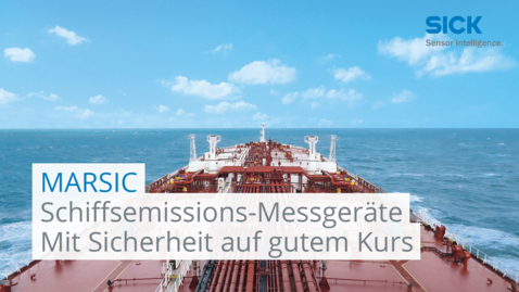 Vorschaubild für Schiffsemissions-Messgeräte MARSIC: Mit Sicherheit auf gutem Kurs