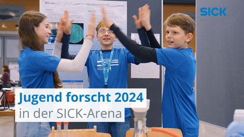 Vorschaubild für Jugend forscht 2024 in der SICK-Arena | SICK AG