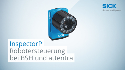 Vorschaubild für Robotersteuerung mit dem InspectorP bei BSH und attentra