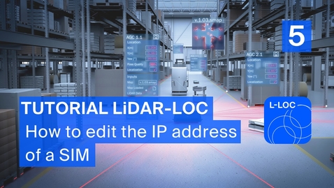 Vorschaubild für How to edit the IP address of a SIM