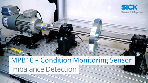Vorschaubild für How to detect an imbalance on rotating machinery with the MPB10 – condition monitoring sensor