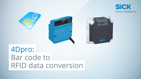 Vorschaubild für 4Dpro: Bar code to RFID data conversion