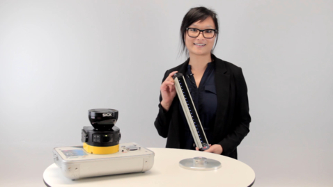 Vorschaubild für Safety laser scanner alignment aid from SICK