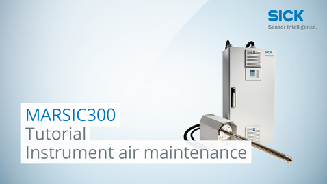 Vorschaubild für Tutorial: MARSIC300 Instrument Air Maintenance