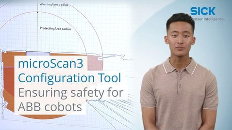 Vorschaubild für Ensuring safety for ABB cobots: microScan3 Configuration Tool – ABB explained