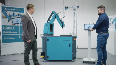 Vorschaubild für SICK &amp; fruitcore robotics: Gemeinsam erfolgreich für sichere und individuelle Roboterlösungen