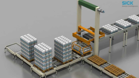 Vorschaubild für AFM60 EtherNet/IP from SICK for high-performance palletizer systems