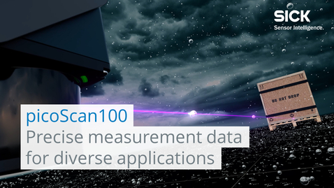 Vorschaubild für picoScan100 - Precise 2D LiDAR measurement data &amp; features for diverse applications