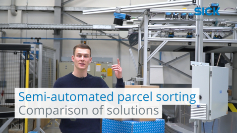 Vorschaubild für Handpresentation application – comparison of solutions for semi-automated parcel sorting