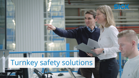 Vorschaubild für Turnkey Safety Solutions from SICK: Ensuring Productivity and Safety