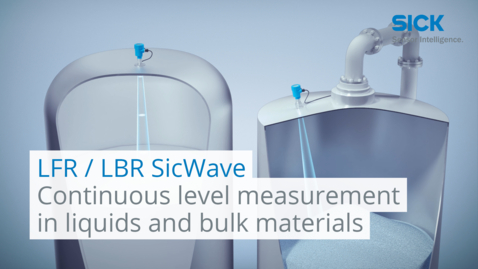 Vorschaubild für LFR /LBR SicWave: Continuous level measurement in liquids and bulk materials