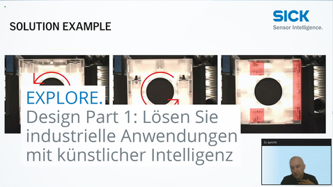 Vorschaubild für Explore - 2021: Design Part 1: Lösen Sie industrielle Anwendungen mit künstlicher Intelligenz