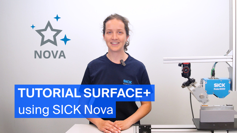 Thumbnail for Tutorial Surface+ technology: How to use it with SICK Nova