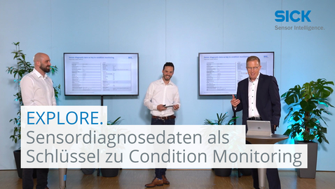 Vorschaubild für Explore - 2021: Sensordiagnosedaten als Schlüssel zu Condition Monitoring