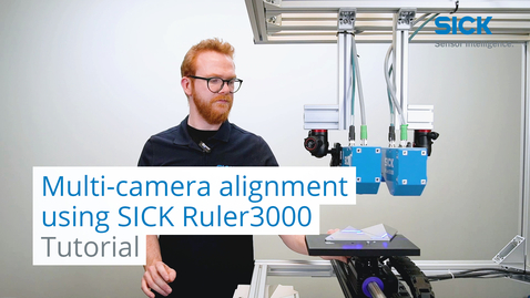 Vorschaubild für Tutorial Multi-camera alignment using SICK Ruler3000