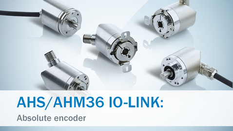 Vorschaubild für Absolute encoder AHS/AHM36 IO-Link Advanced