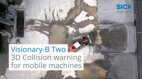 Vorschaubild für AI-powered - 3D Collision warning for mobile machines with Visionary-B Two