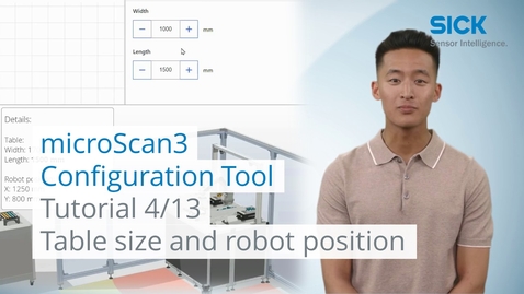 Vorschaubild für Tutorial Config Tool ABB (4/13): Adjust table size and robot position