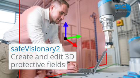 Vorschaubild für Tutorial safeVisionary2 (Pt. 2): Create and edit 3D protective fields in the Safety Designer
