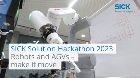 Vorschaubild für SICK Solution Hackathon 2023 - Make it move