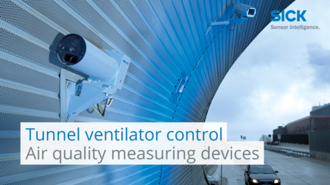 Vorschaubild für Tunnel ventilator control from SICK