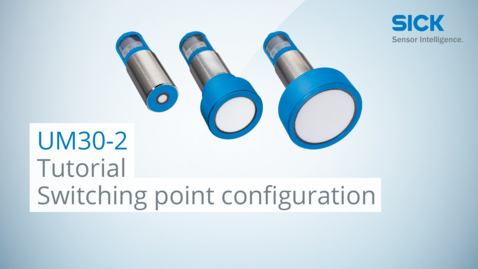 Vorschaubild für Tutorial UM30-2: Switching point configuration