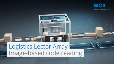 Vorschaubild für Logistics Lector Array from SICK: High-speed, image-based code reading and assignment in logistics