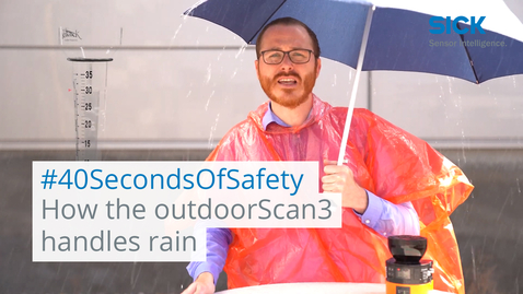 Vorschaubild für #40SecondsOfSafety: How the outdoorScan3 handles rain