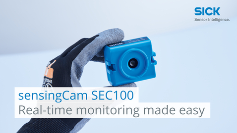 Vorschaubild für sensingCam SEC100: Real-time monitoring made easy